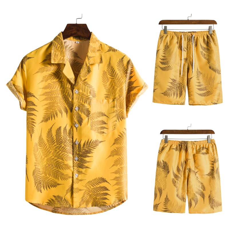 Phil | Hawaiianisch Sommer Blumen Druck Set