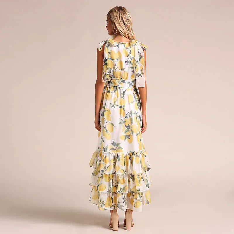 Noeimie - Maxi-Kleid mit lässigem Print