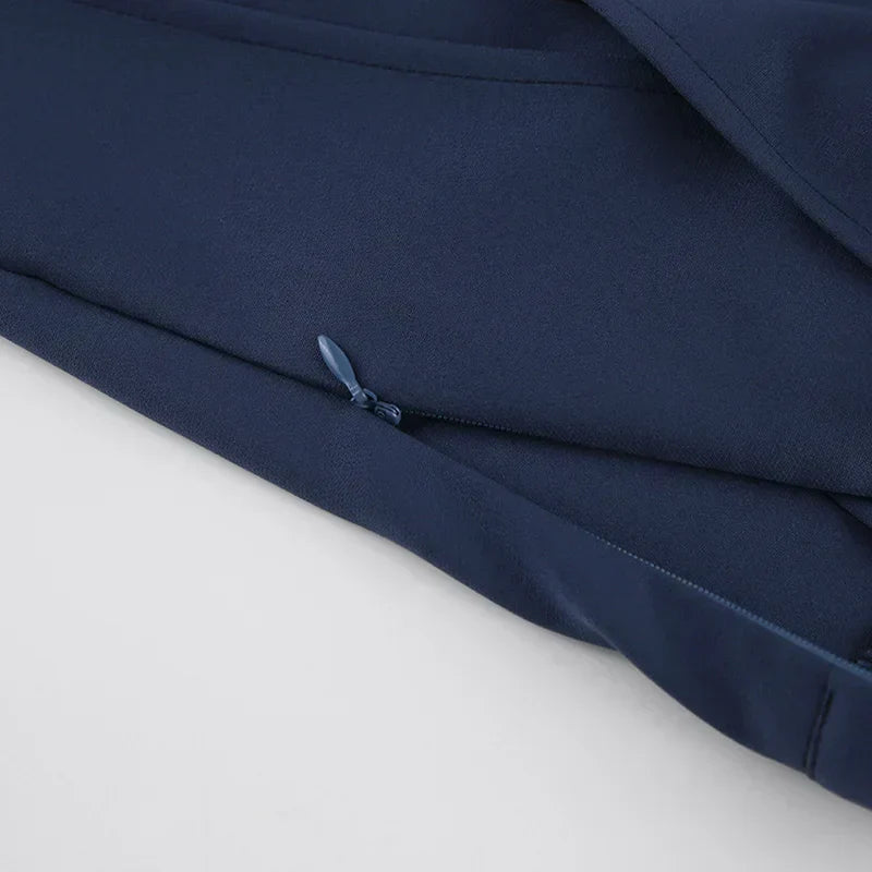 Yesha | Moderner asymmetrischer Wickelminirock