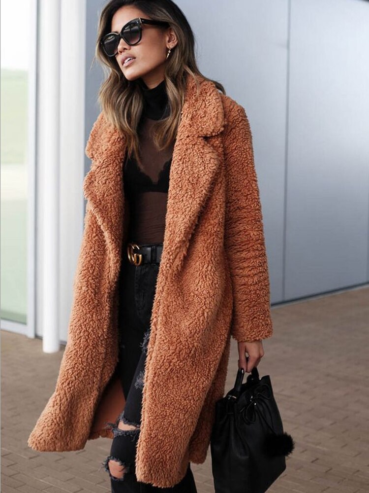 Dat | Weicher langer Mantel