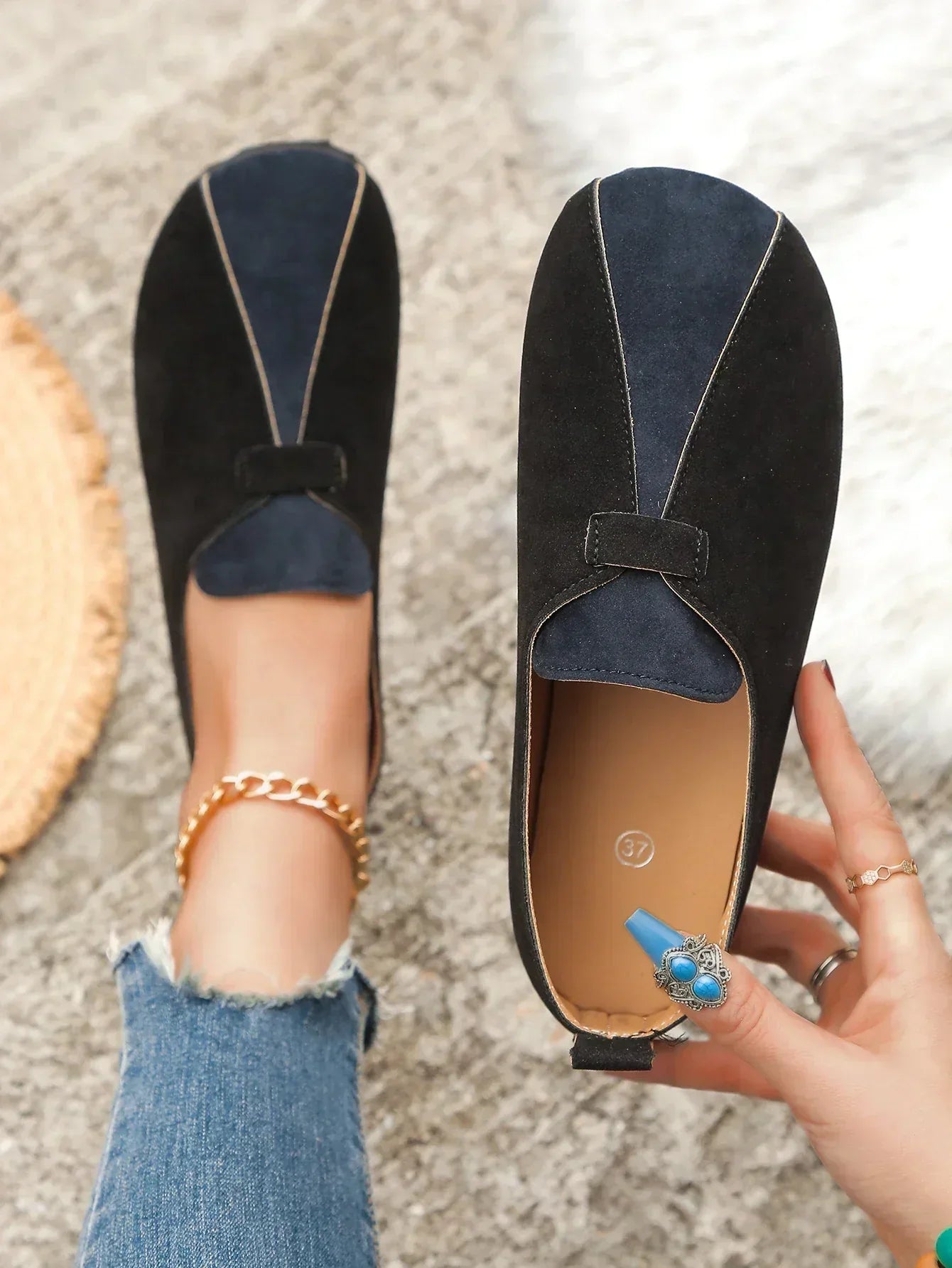 Rosamond | Unisex Echt Leder Kork Sandalen