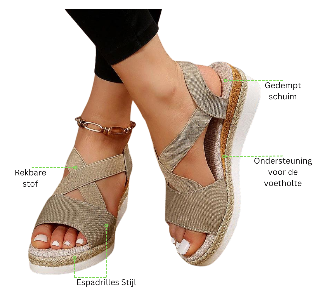 Chandler | Orthopädische Keilsandalen für Damen
