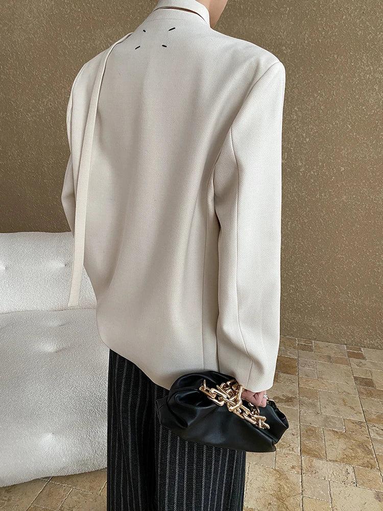 Vaiba | Designer-Blazer mit geraffter Taille