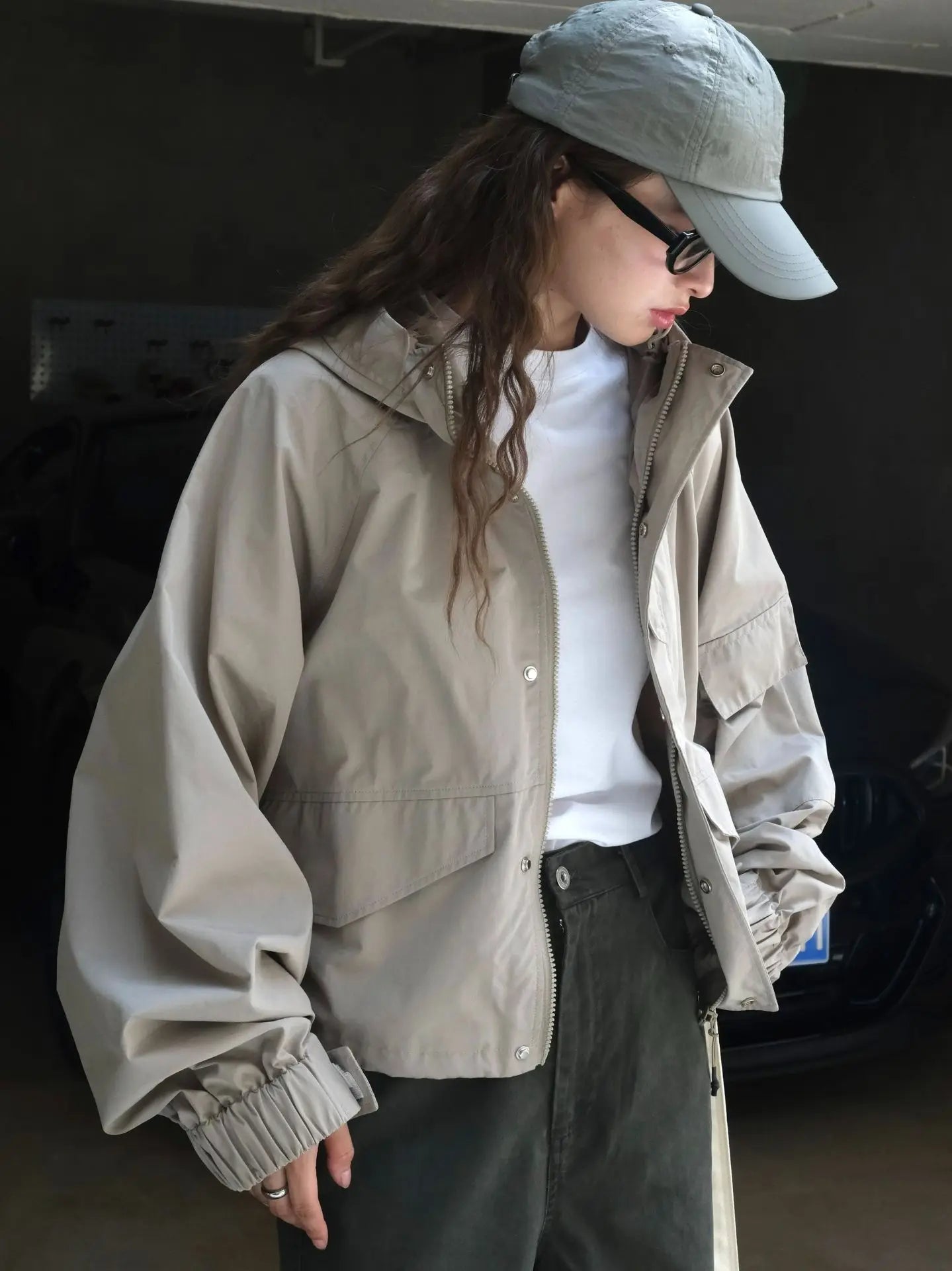 Delina | Lockere Kapuzenjacke für Damen aus Baumwolle