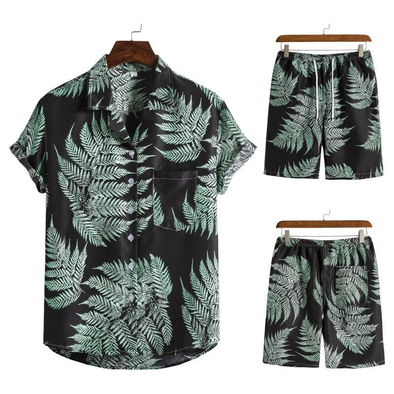 Phil | Hawaiianisch Sommer Blumen Druck Set