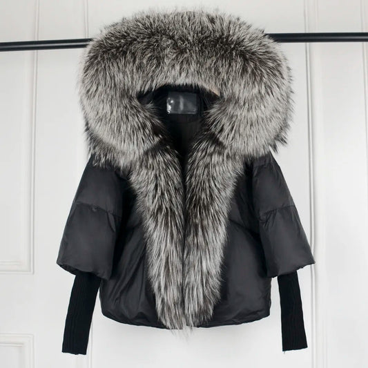 Ivette | Warme, Flauschige Winterjacke für Damen mit eleganten Details