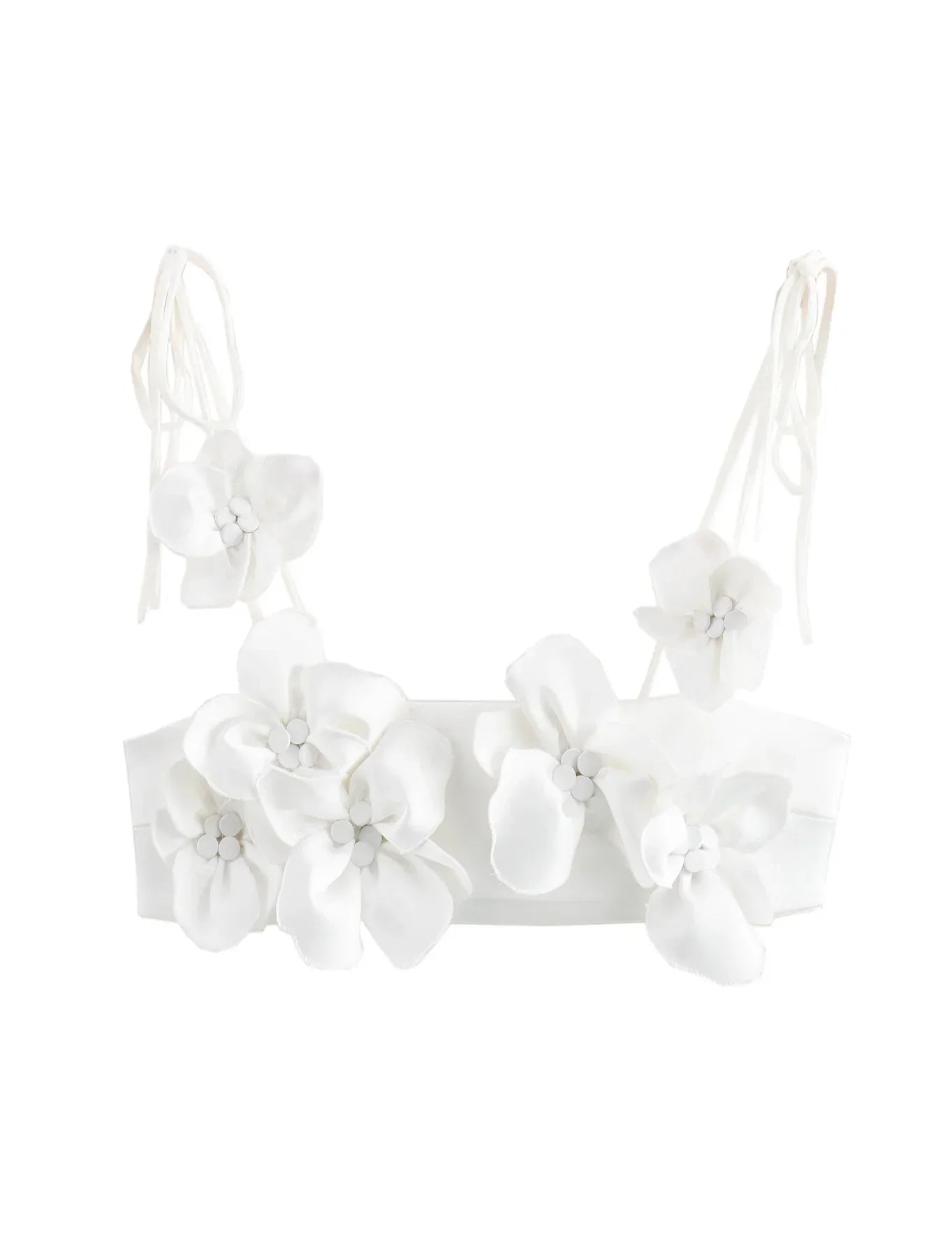 Carell | Geblümtes Crop Top