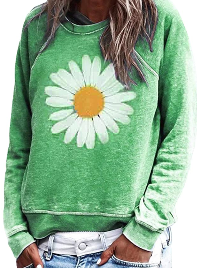 Nadya | Flower Pullover