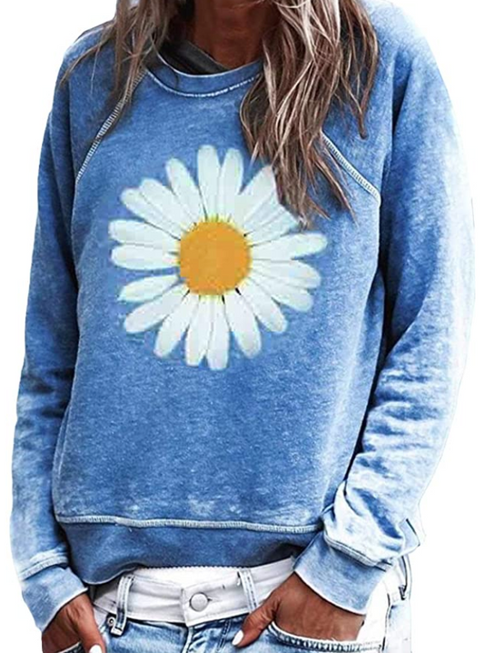 Nadya | Flower Pullover