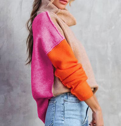 Isidore | Atemberaubender Farbblock-Pullover