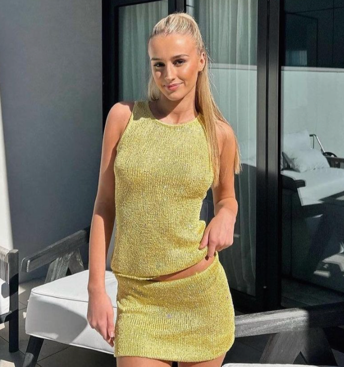 Vick | Festlicher Rock und Top