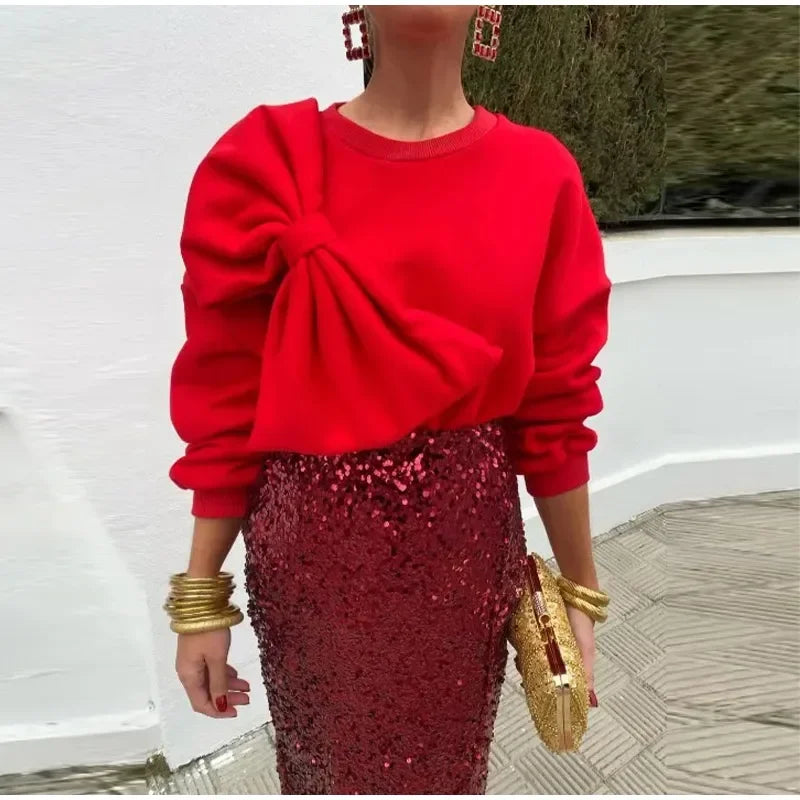 Kayce | Phantasievoller Band-Pullover