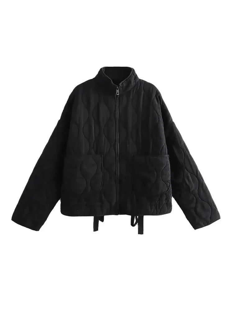 Flur | Oversized Vintage Gepolsterte Damenjacke