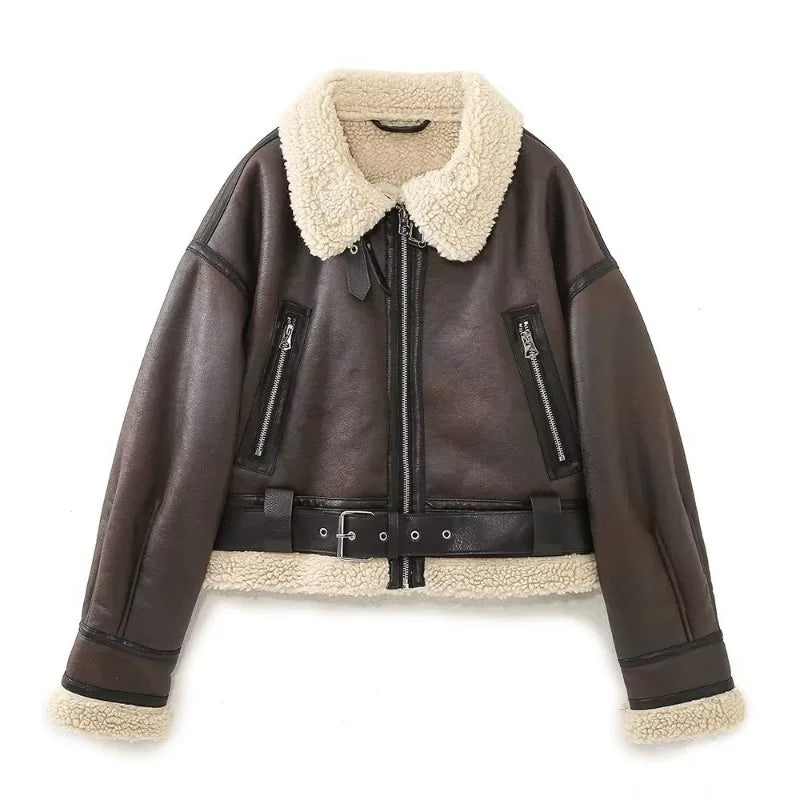 Lenah | Warme Kunstfelljacke für Damen – Stylisch und Winterbereit