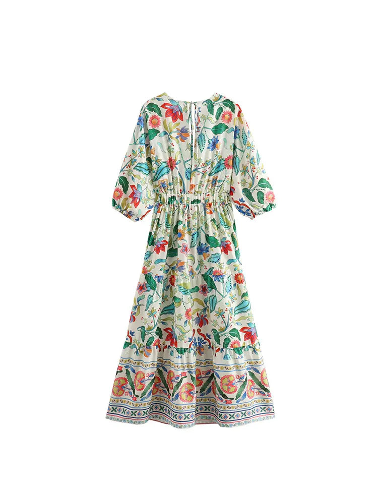 Eveline | Elegante Holle Maxi-Kleid