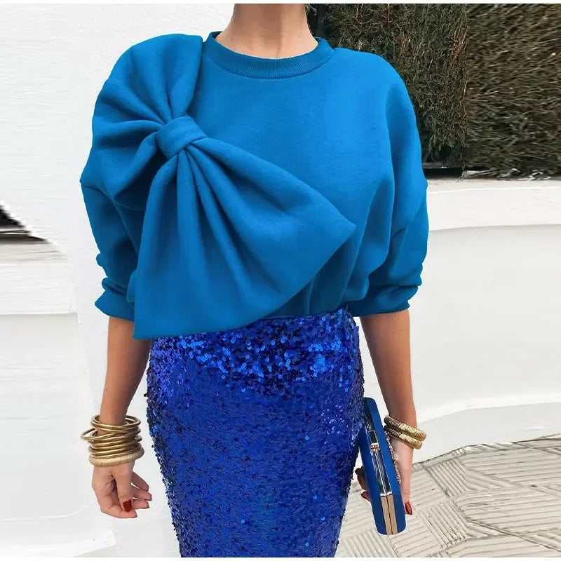 Kayce | Phantasievoller Band-Pullover