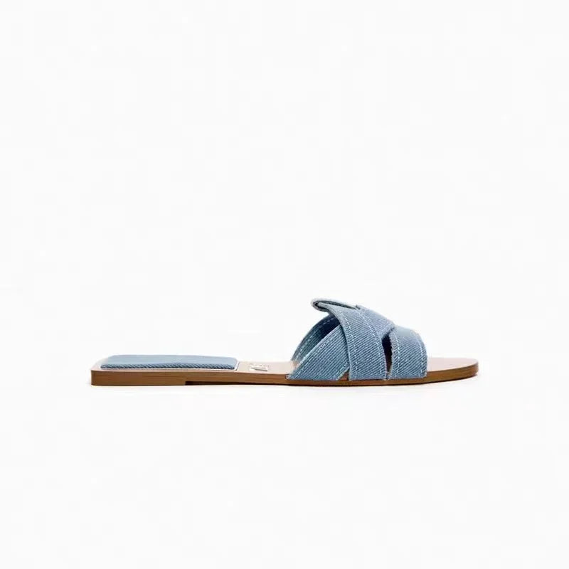 Ulrich | Chique Geflochtene Slip-On Sandalen