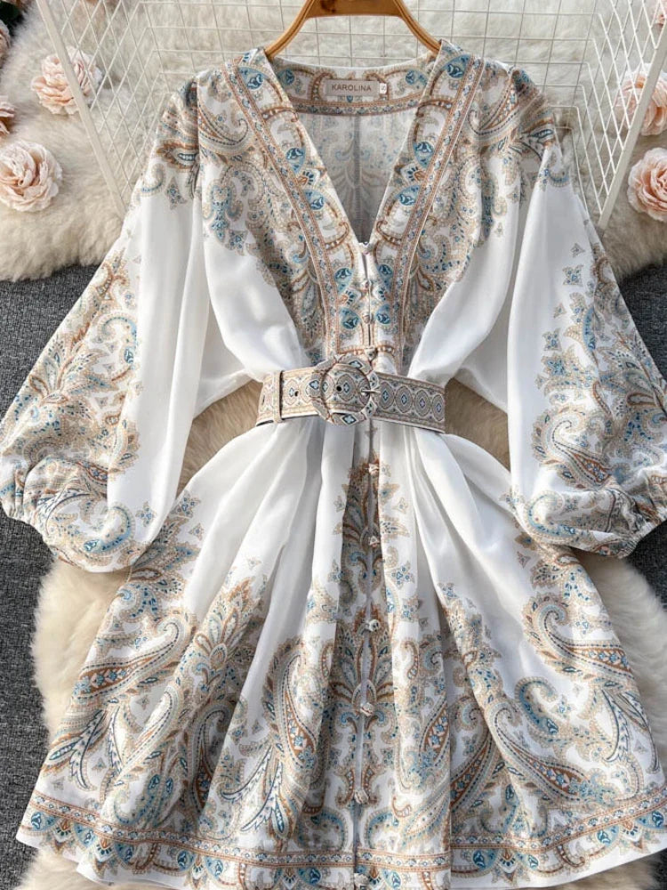 Larkin | Retro-Kleid mit einfacher Knopfleiste