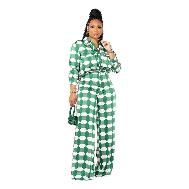 Hollis | Kariertes Hemd mit weiter Hose