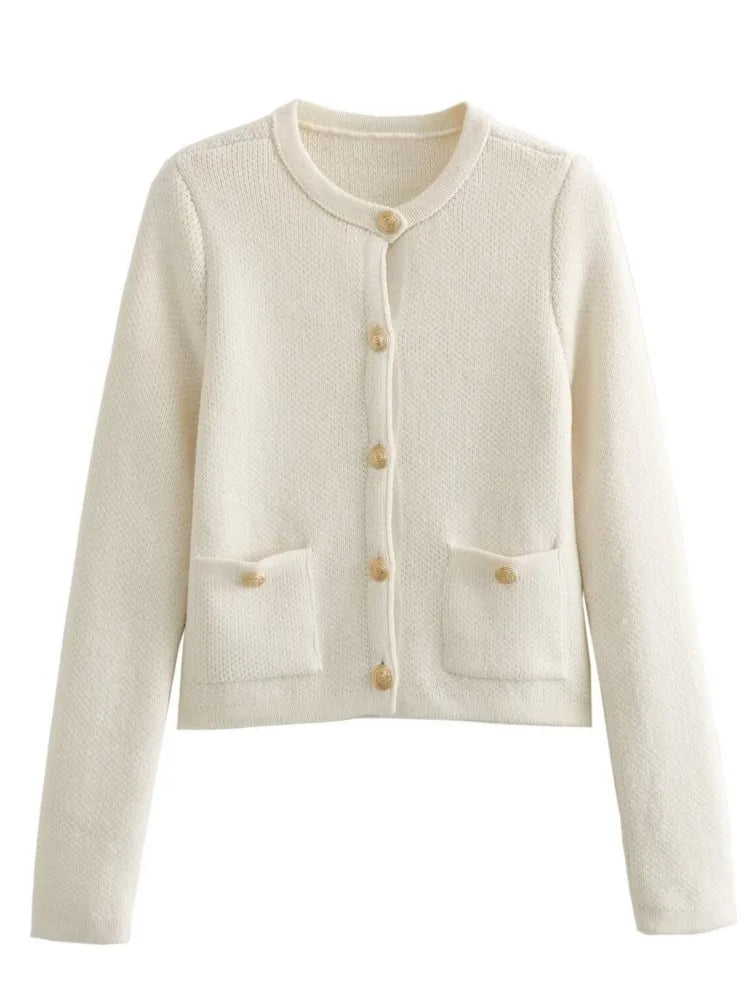 Estelle | Runder Hals Slim Fit Pullover