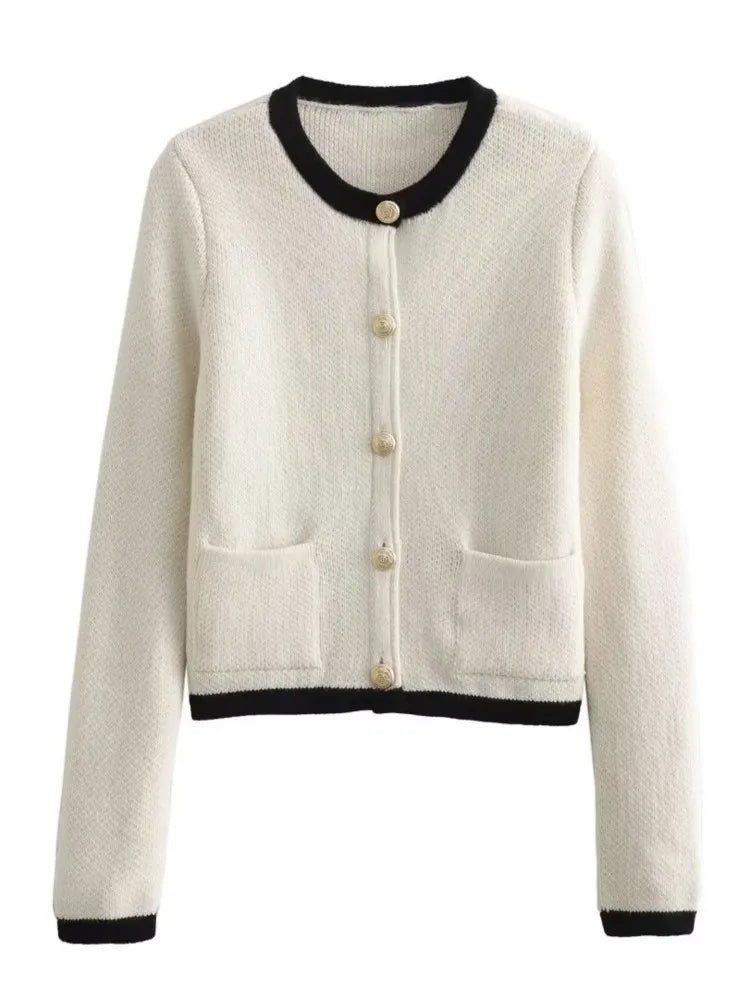 Estelle | Runder Hals Slim Fit Pullover