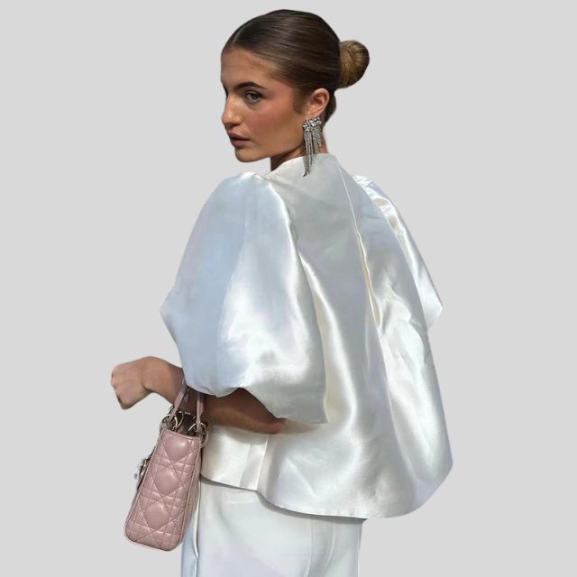 Ezza | Schicke und luxuriöse satinbluse