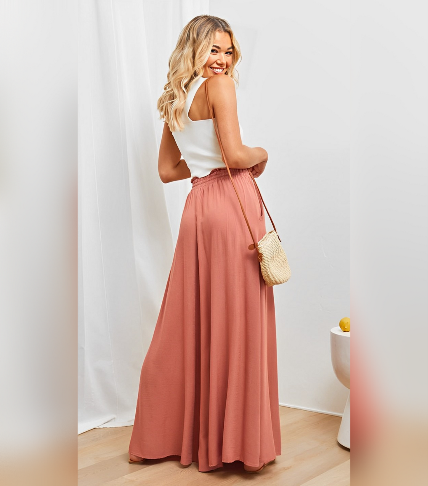Lilia | Weite Beinhosen mit Hoher Taille