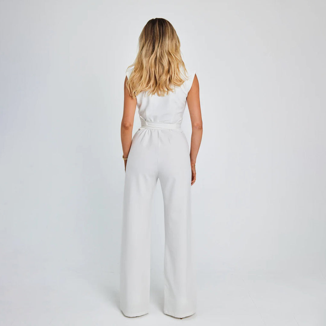 Ludwig | Eleganter ärmelloser Jumpsuit