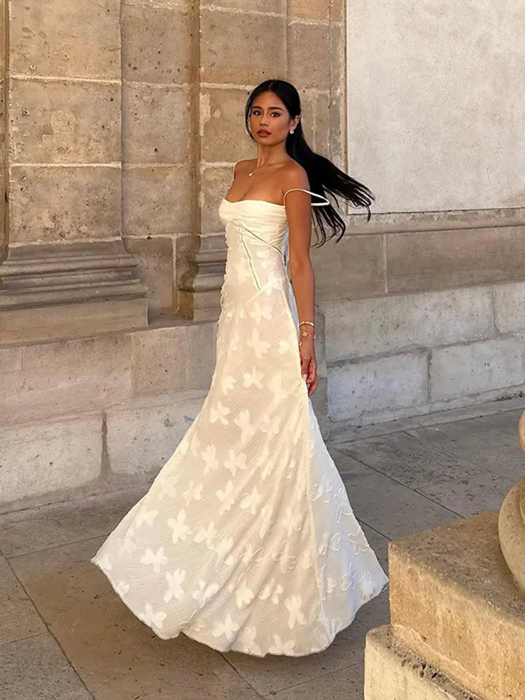 Jackie  | Spitzen-Maxikleid