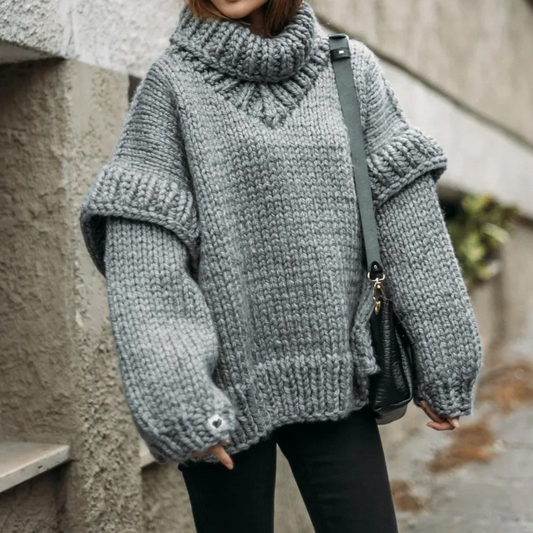 Grae | Sweater Oversized Rollkragenpullover