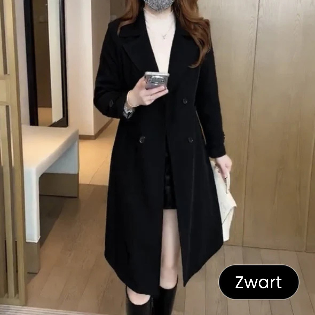Rosebelt┃Eleganter gefütterter Trenchcoat
