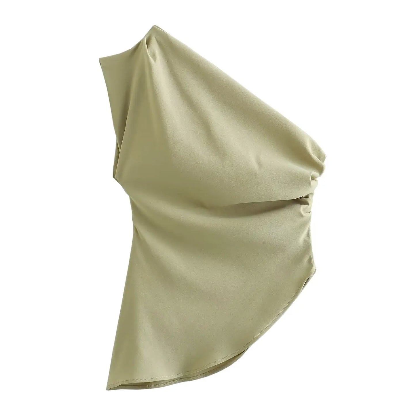 Pippa | Elegante geraffte asymmetrische Tops