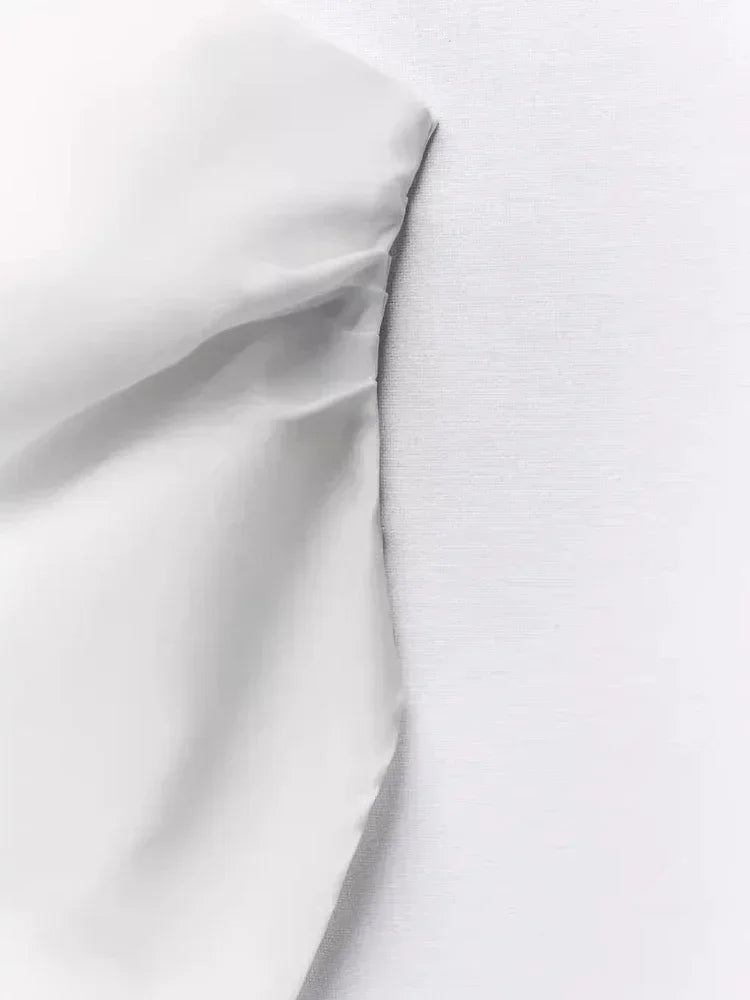 Pippa | Elegante geraffte asymmetrische Tops