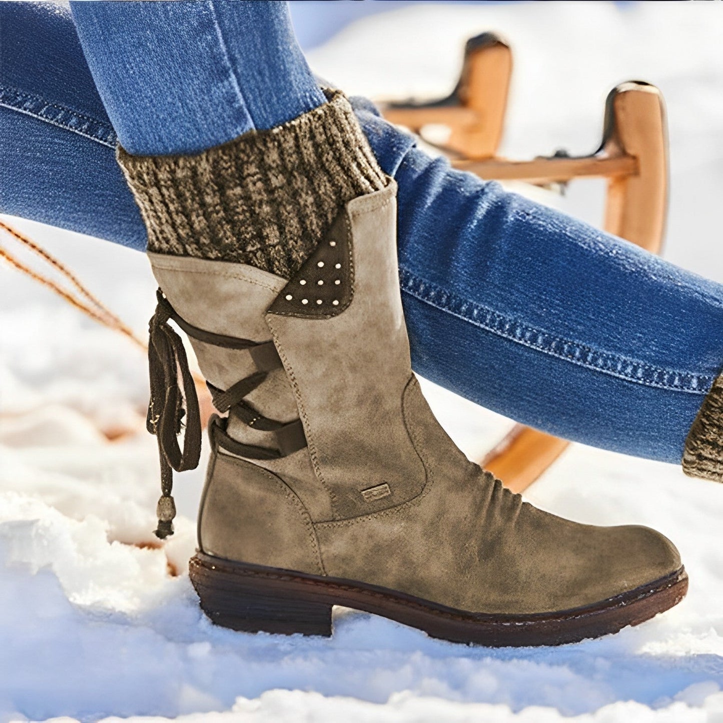 Yalith | Schnürstiefel Winterstiefel