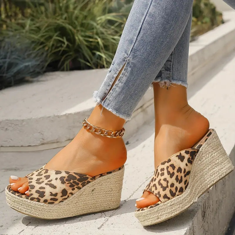 Norrie | Espadrille-Keilsandalen zum Hineinschlüpfen