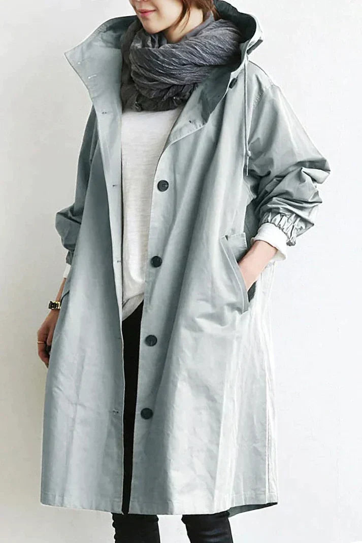 Lioraela | Trenchcoat mit Kapuze