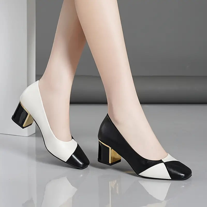 Ursula  | Absätze Elegante Pumps mit quadratischer Spitze