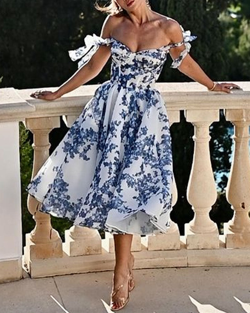 Aeslin | Elegantes Kleid mit Spitzenmuster