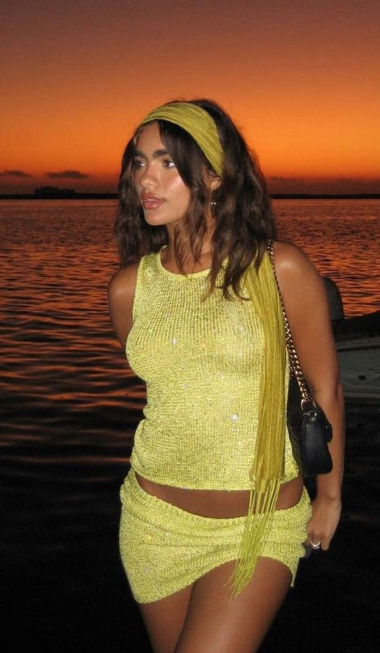 Vick | Festlicher Rock und Top