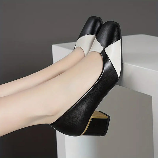 Ursula  | Absätze Elegante Pumps mit quadratischer Spitze
