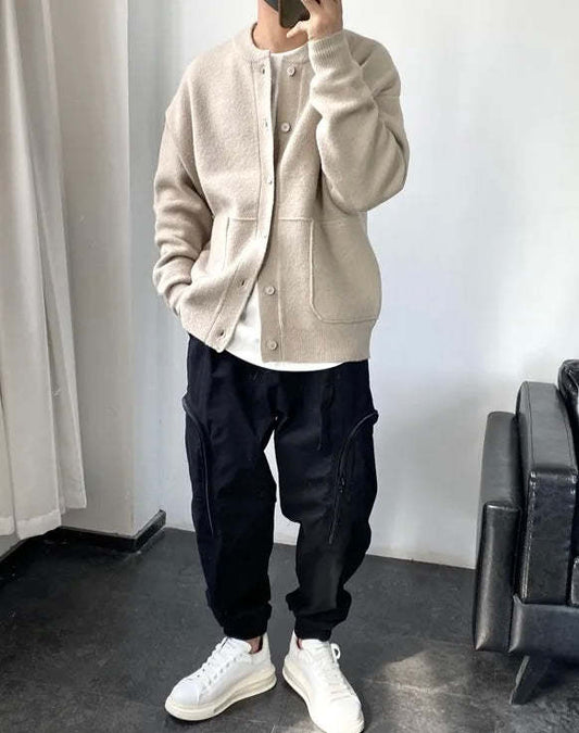 Ysidora | Herren-Strickjacke - Klassisch & Komfortabel