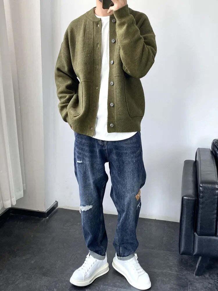 Ysidora | Herren-Strickjacke - Klassisch & Komfortabel