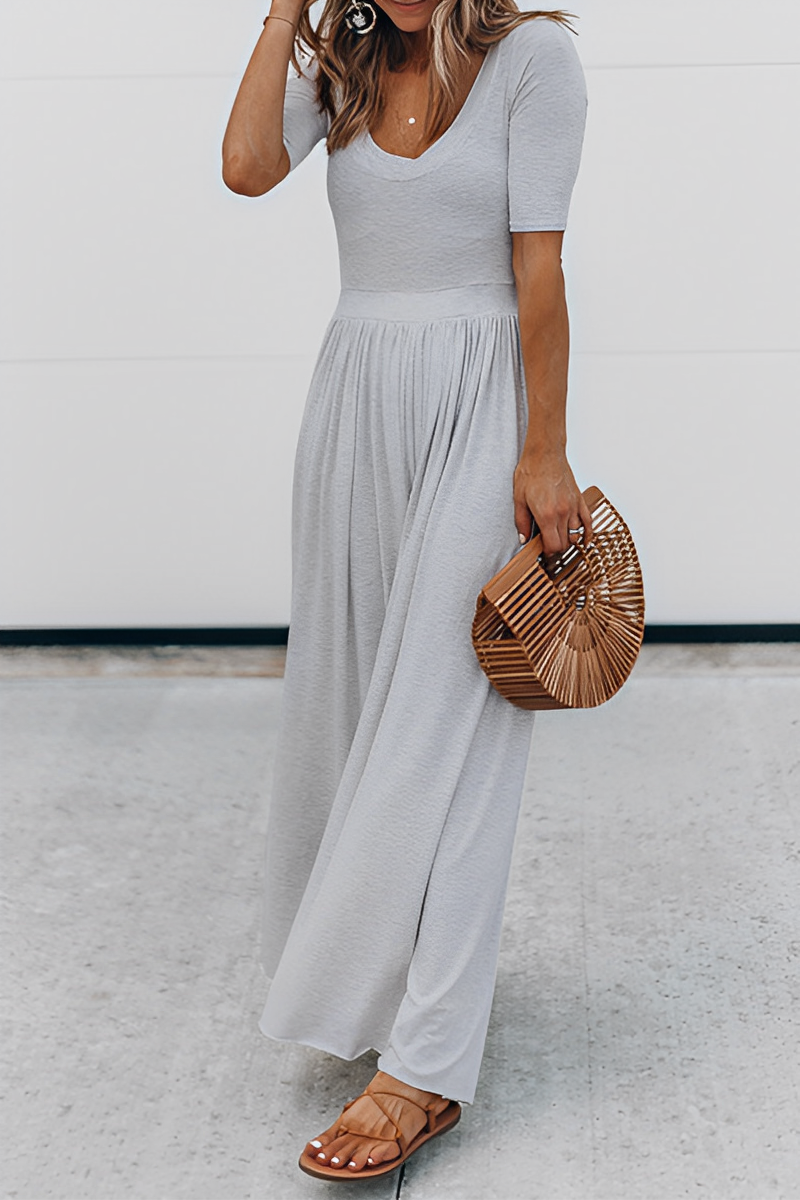 Zorina | U-Neck Jumpsuit