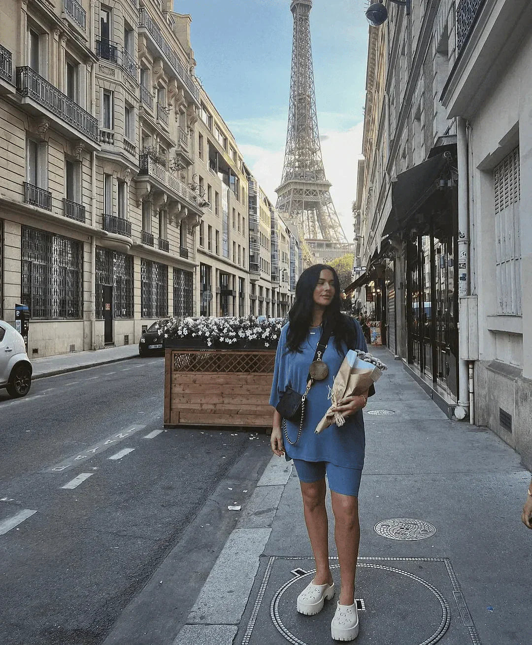 Quenira | Set aus Hemd und Caprihose