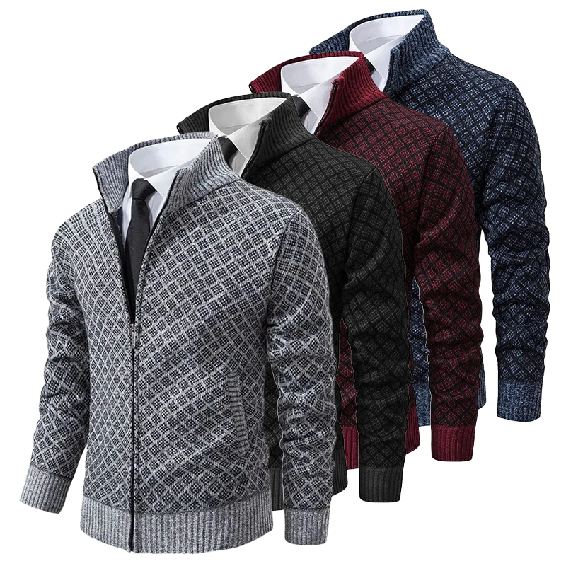 Rumi | Elegante Herren-Strickjacke