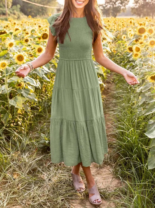 Maura  |  Bequemes Maxikleid für den Sommer