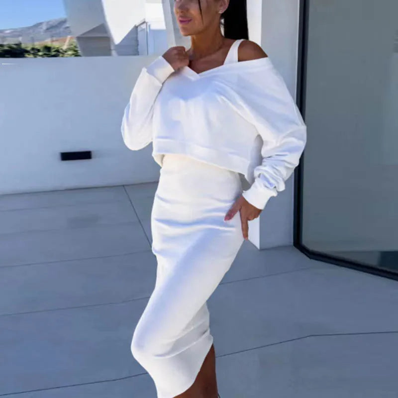 Blair | Stilvolle Sweatshirt- und Kleid-Kombination