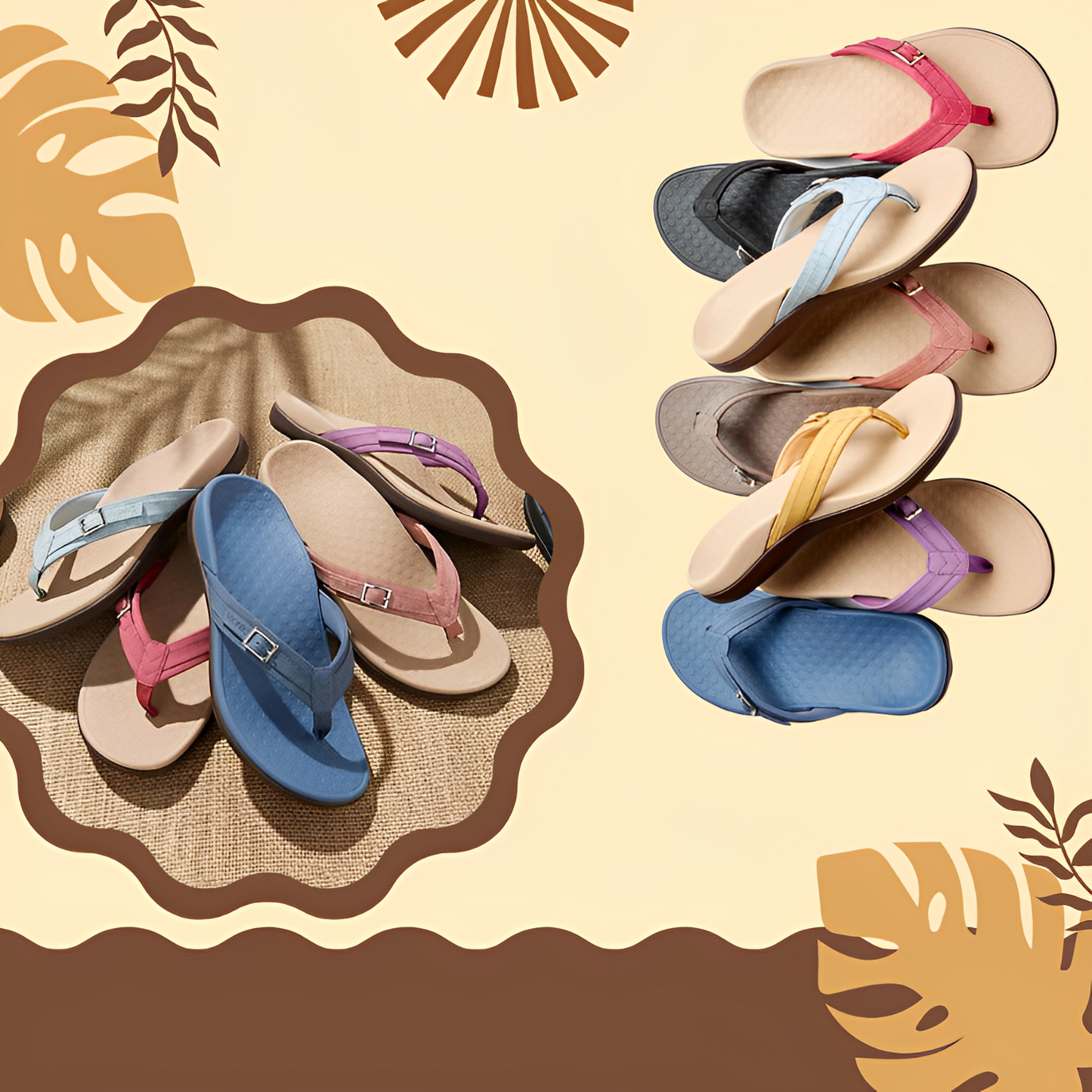 Elysian | Orthopädische Sommer-Sandalen