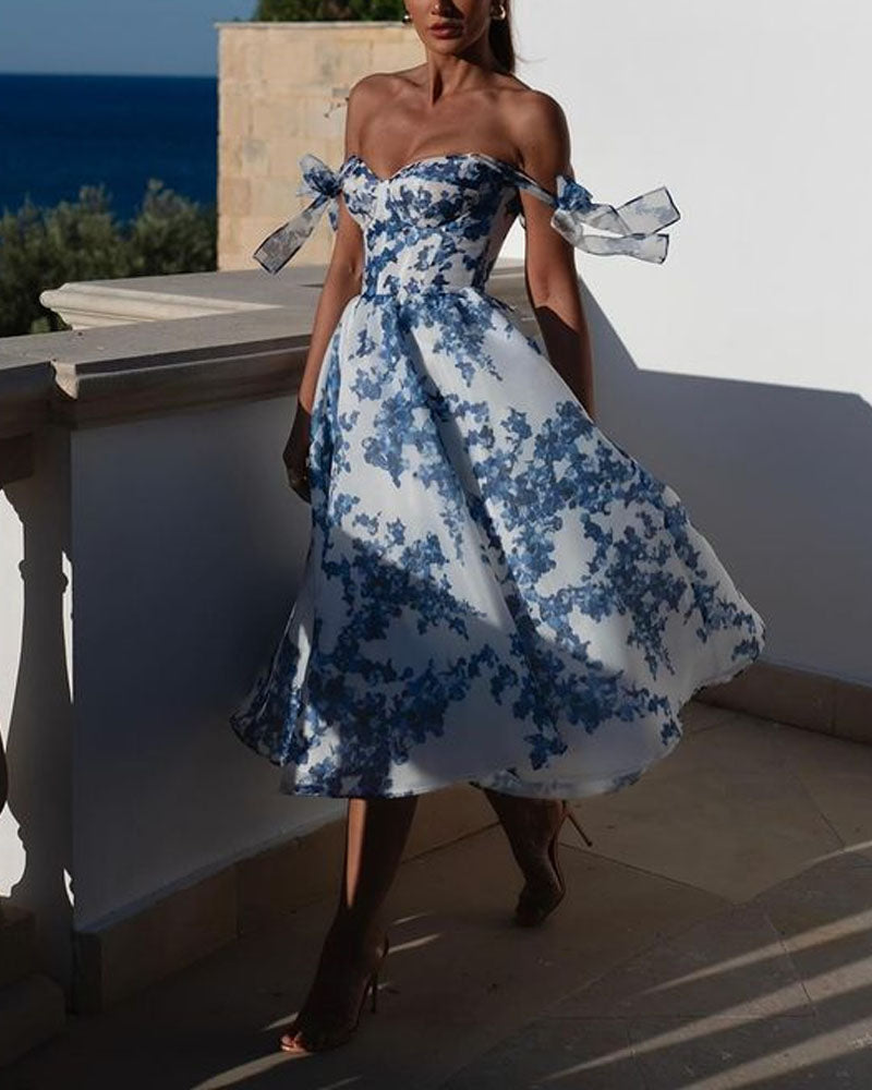 Aeslin | Elegantes Kleid mit Spitzenmuster