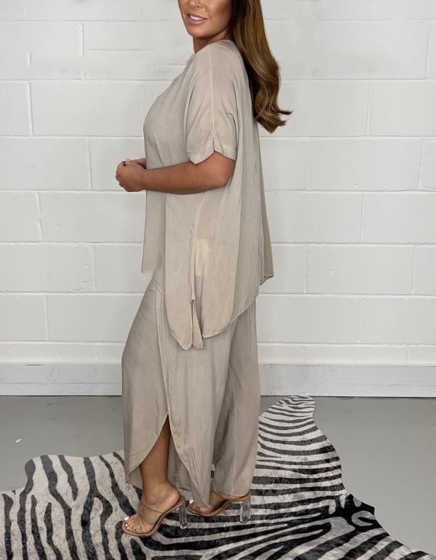 Stefanie | 2-Teiliges Set mit Langärmeliger Hose